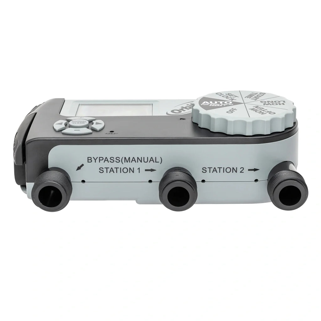 Orbit 3-Outlet Hose Faucet Timer – Two Programmable Outlets (56233D)