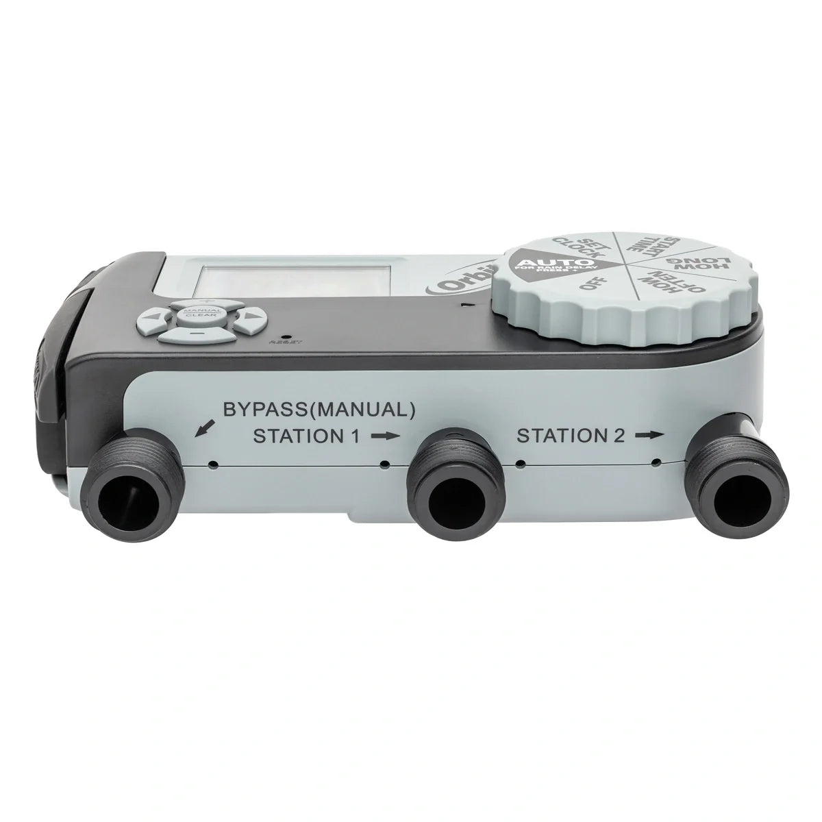 Orbit 3-Outlet Hose Faucet Timer – Two Programmable Outlets (56233D)