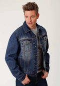 Roper Rangegear (Medium Wash) - Men's Denim Jacket — product image