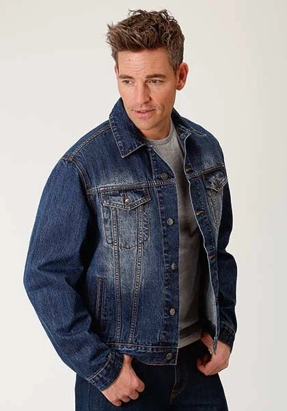 Roper Rangegear (Medium Wash) - Men's Denim Jacket — product image