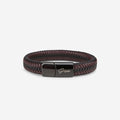 Men's Genuine Braided Leather Berkeley Bracelet — product image