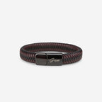 Men's Genuine Braided Leather Berkeley Bracelet — product image