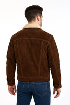 Scully 1015 Boar - Men's Suede Jean Jacket