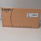 Love's Cabin King Coverlet Set, Quilt and 2 Shams, Blue Farmhouse