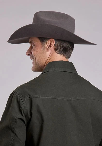 Stetson Waxed Canvas (Green) - Men's Jacket