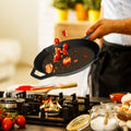 12 Inch Pre-Seasoned Cast Iron Skillet Oven Safe Cookware — product image