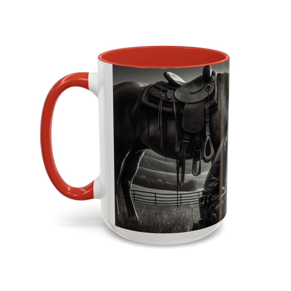 Praying Cowboy Inspirational Coffee Mug, Western Theme Mug