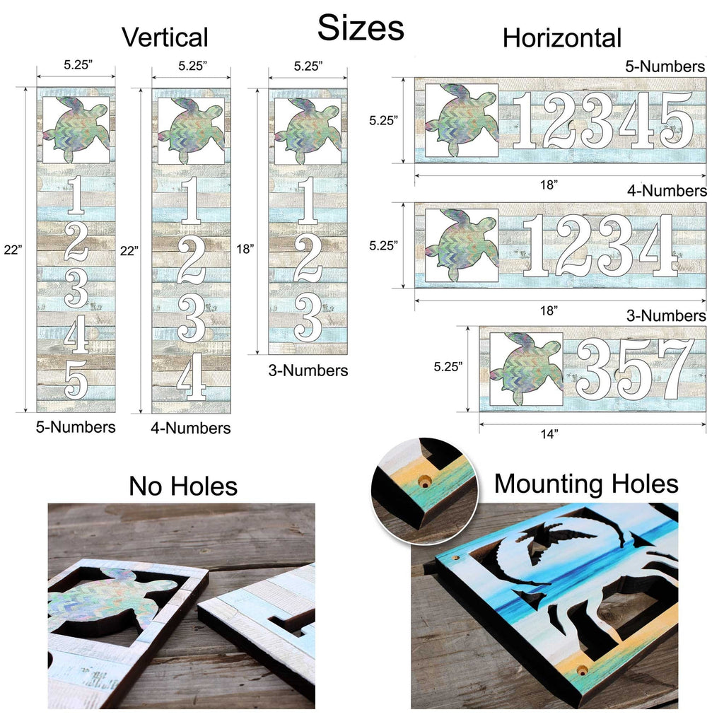 Hummingbird Couple House Number Sign – Handcrafted Wooden Address Plaque for Porch, Entryway, or Garden – Custom Home Handcrafted Wooden Address Sign MA989831