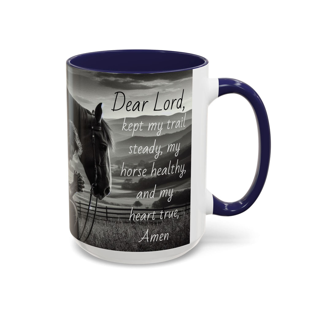 Praying Cowboy Inspirational Coffee Mug, Western Theme Mug