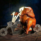 Chicken Stand Beer BBQ Steel Rack Roast Grilling Tools — product image