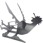 Chicken Stand Beer BBQ Steel Rack Roast Grilling Tools