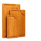 STORE INDYA Cutting Boards for Kitchen - Set of 3 Wooden Chopping Boards for Prep & Serving, Charcuterie, Butcher Block, Non Toxic Wood Cutting Boards – Large, Medium, Small – Gift Ready (Natural)