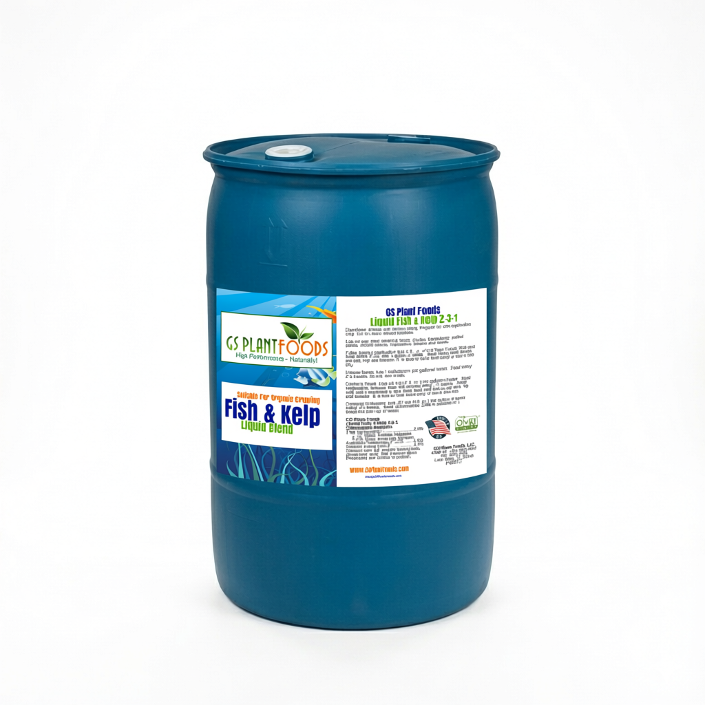 Fish and Kelp Fertilizer Organic Liquid Blend