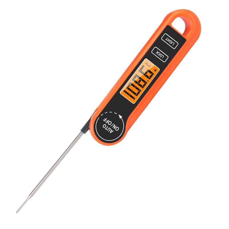 Unique Food Kitchen Digital Meat Thermometer  BBQ Instant Read Food Thermometer Waterproof With Backlight And Magnet For Kitchen Cooking Grilling BBQ Backing Liquids Oil Waterproof Kitchen Thermometer For Cooking Tools