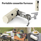 Camping Gas Stove Portable Folding Cassette Stove Outdoor Hiking BBQ Travel Cooking Grill Cooker Gas Burner Food Heating Tool Kitchen Gadgets — product image