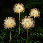 2-Pack: Outdoor Solar Dandelion Lawn Lights — product image