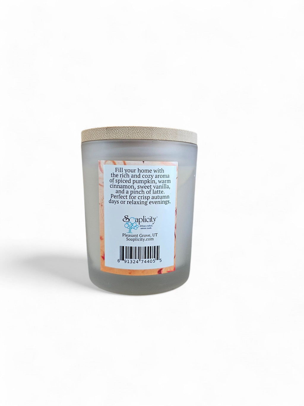 Pumpkin Spice Latte Candle - Coconut-Soy, 2 Sizes — product photo 4