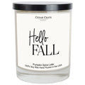 Fall Candles - Hello Fall Autumn Home Decor and Gifts — product photo 1