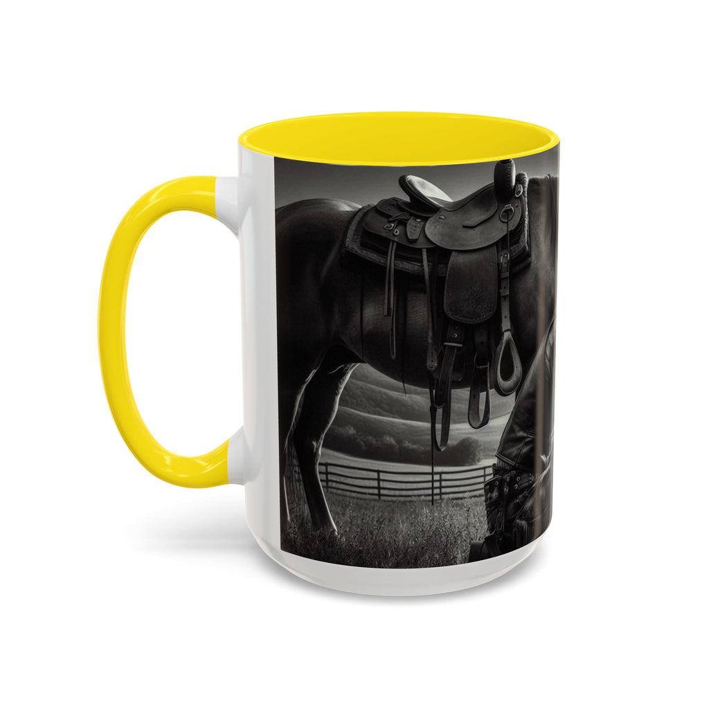 Praying Cowboy Inspirational Coffee Mug, Western Theme Mug