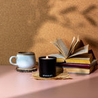 Dark Academia Candle | Cardamom ~ Leather ~ Cedar | Wood Wick Candle — product photo 4