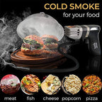 Smoking Gun Wood Smoke Infuser Birner PRO Extended Kit 12 PCS Flavor Blaster Smoker Machine with Accessories and Wood
