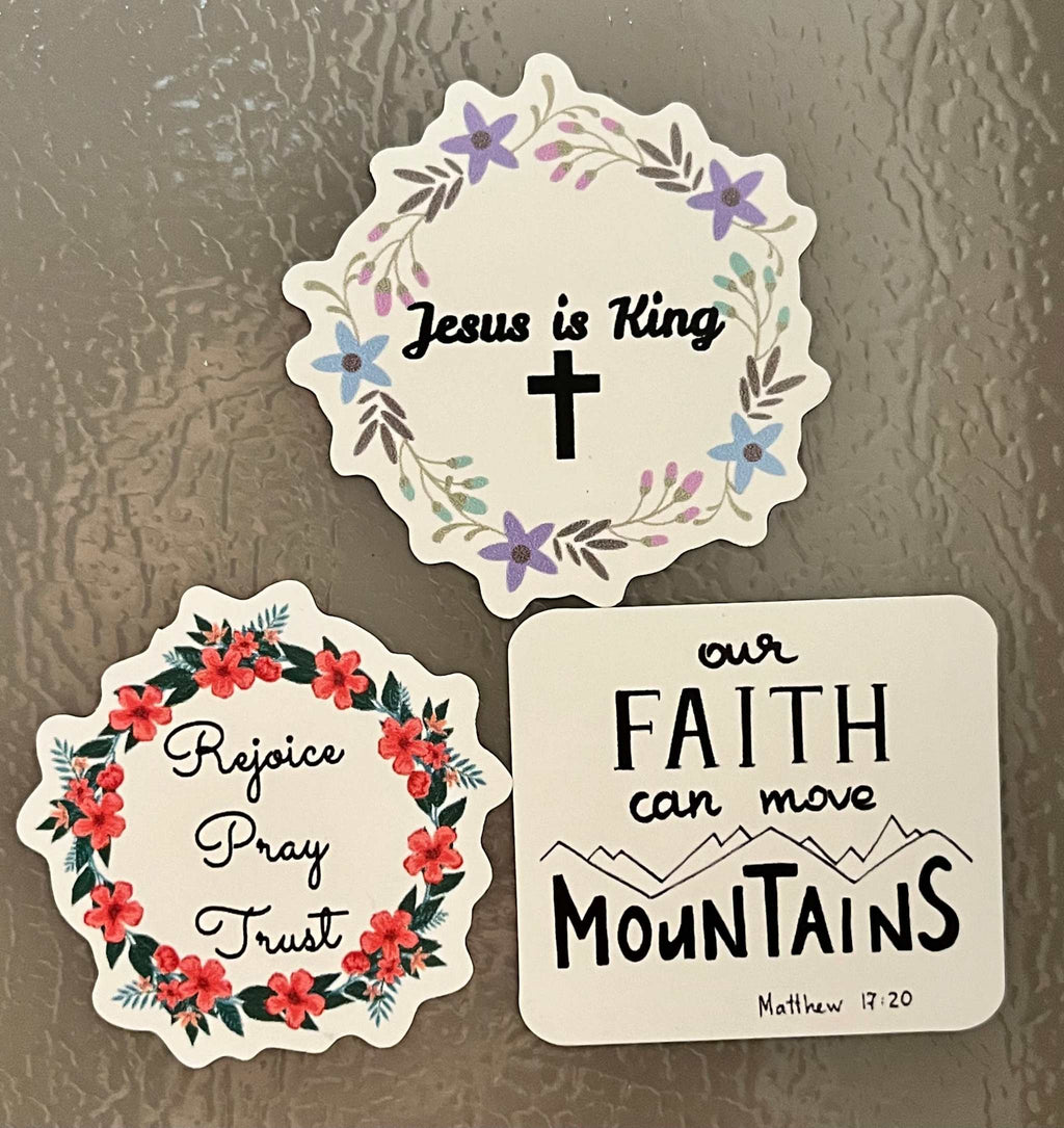 Inspiring Christian Magnets – Uplifting Home Decor