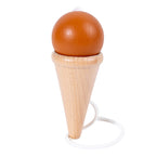 Hand eye coordination traditional toy wooden skill cup sensory integration training throwing and catching ball