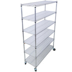 6 Tier Heavy Duty Metal Shelf Wire Shelving Unit