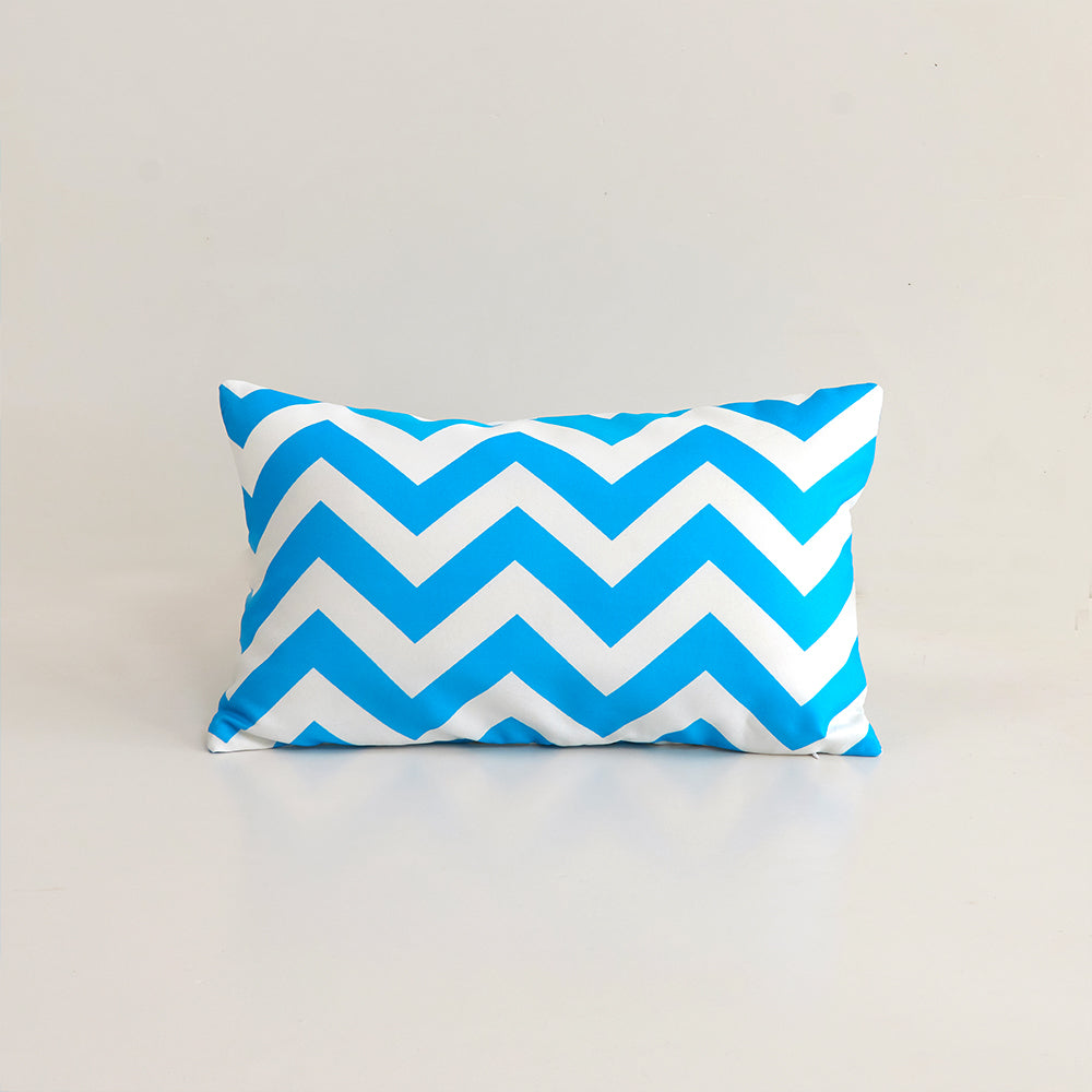 2 size options Stripes/Waving Outdoor Waterproof Pillow (With Insert) waterproof outdoor throw pillow, great for your outdoor furniture