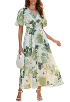 Sissyaki Women's Floral Smocked Midi Dress — product image