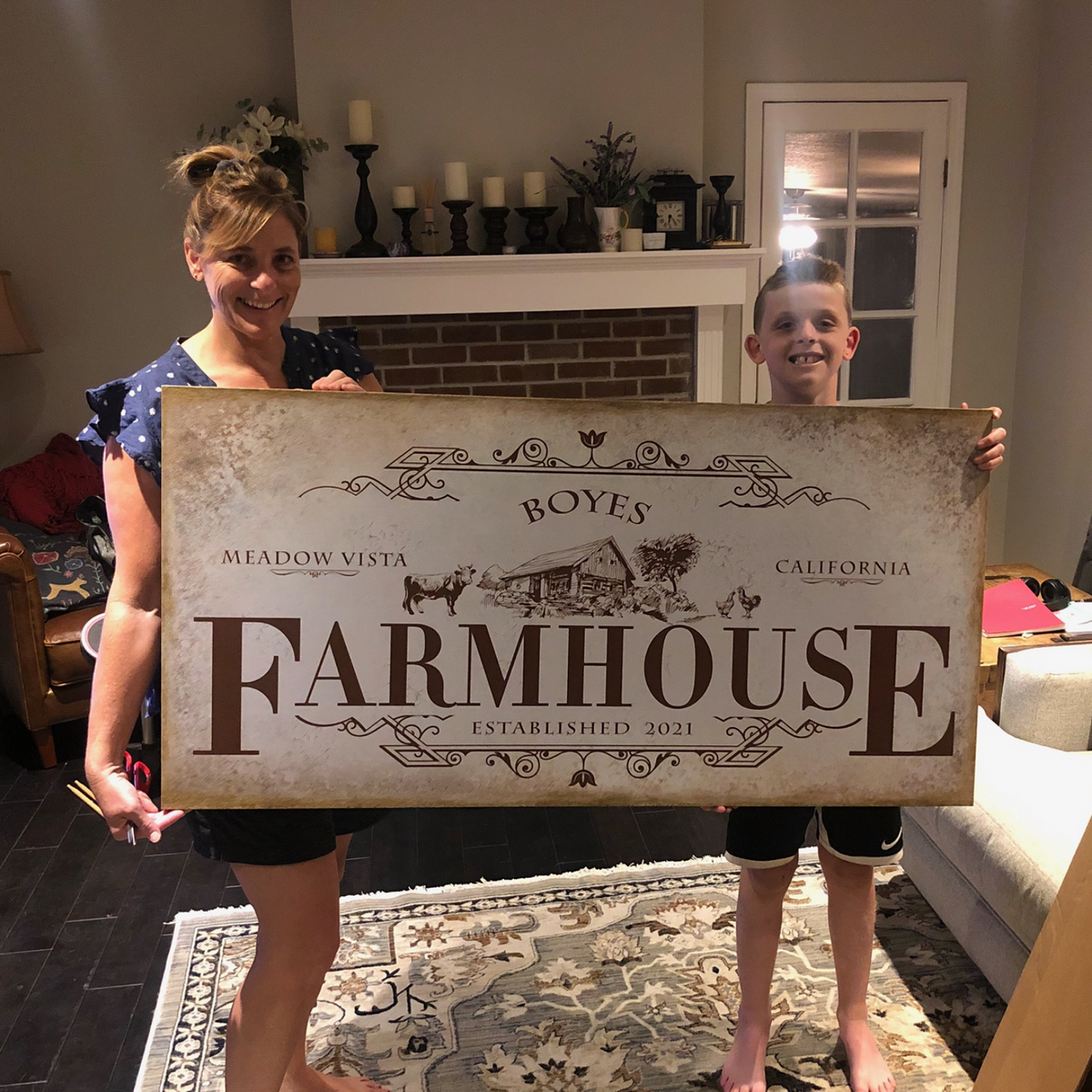Rustic Farmhouse Sign IV