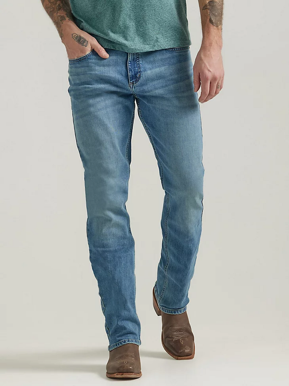 Wrangler - Men's Western 20X Slim Sraight Jeans - 112330346