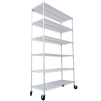 6 Tier Heavy Duty Metal Shelf Wire Shelving Unit