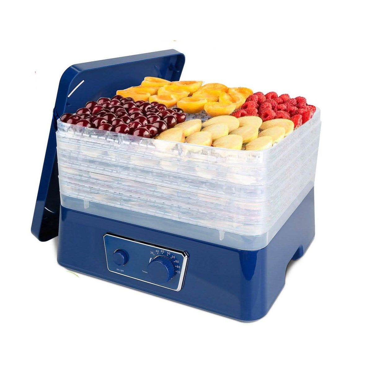 5-Tray Electric Food Dehydrator – Adjustable 95–194°F