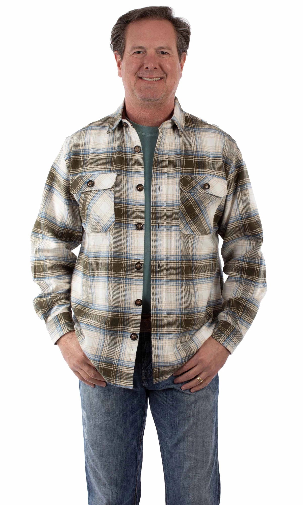 Scully Brawny Plaid (5279) - Men's Flannel Shirt — product image