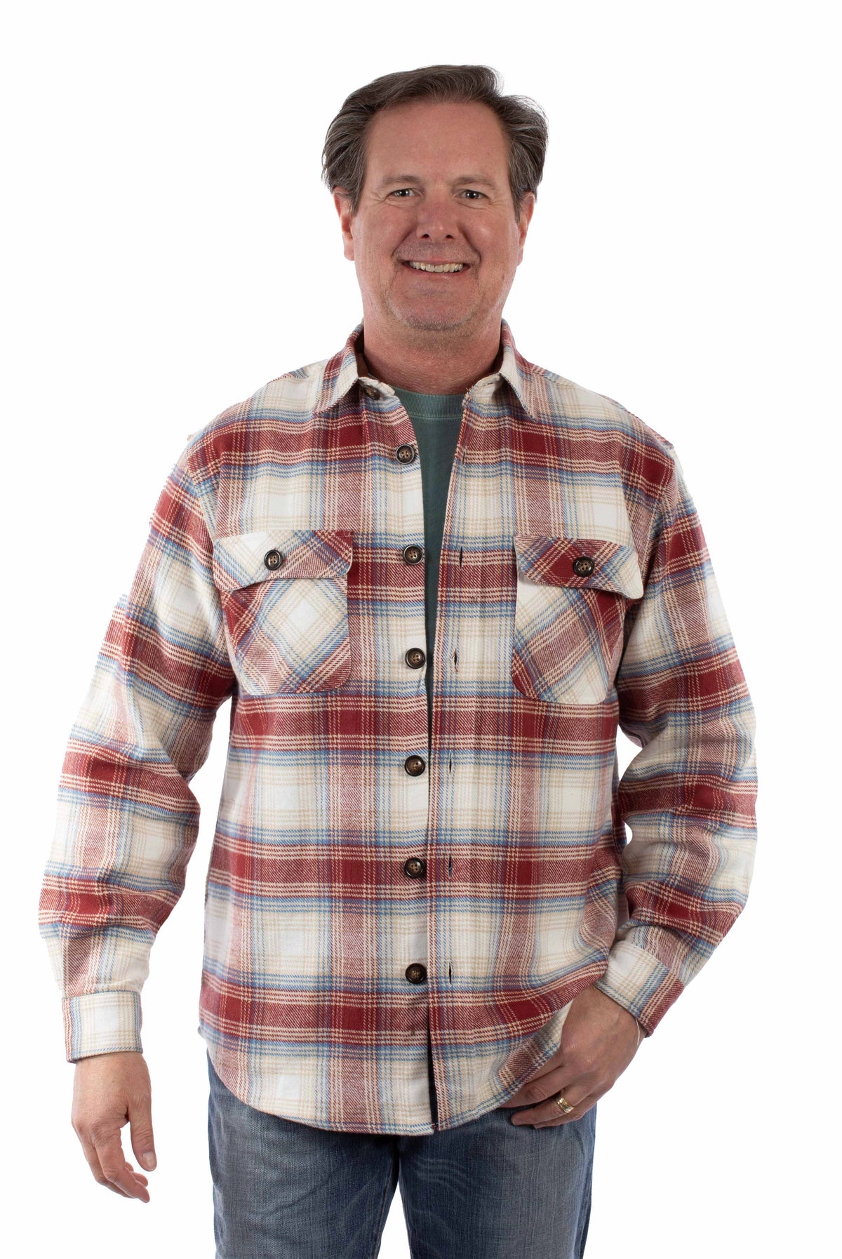 Scully Brawny Plaid (5279) - Men's Flannel Shirt
