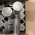 Stainless Steel Smoke Pipe Barbecue Tray Holder Accessories — product image
