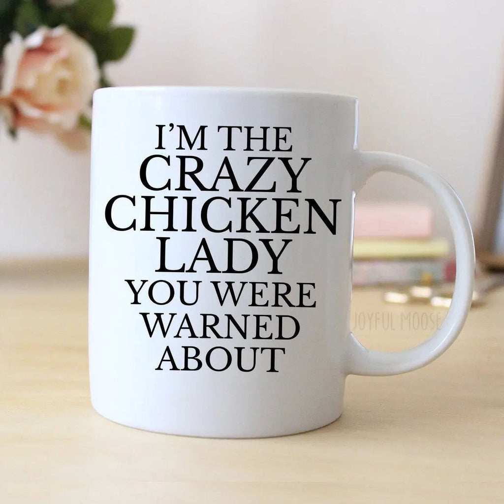 Funny Chicken Mug - Ceramic Coffee Cup | Dishwasher Safe, Microwave Safe Gift