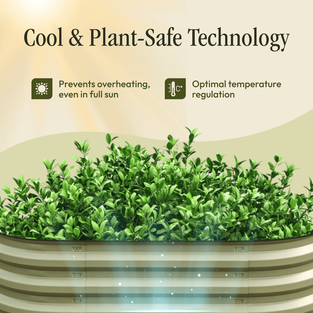 Modular Metal Raised Garden Bed Kit – Tool-Free Assembly, 6-in-1 & 9-in-1 Layouts