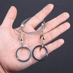 1PC New Hand Chain Saw Safety Survival Fretsaw ChainSaw Emergency Outdoor Steel Wire Saw Camping Hunting Kits Pocket Gear