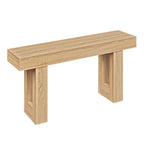 63 Inches Long Console Table Farmhouse Entryway Table with Storage