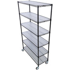 6 Tier Heavy Duty Metal Shelf Wire Shelving Unit