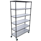 6 Tier Heavy Duty Metal Shelf Wire Shelving Unit