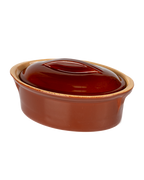 Vintage Oval Lidded Baking Dish