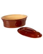 Vintage Oval Lidded Baking Dish
