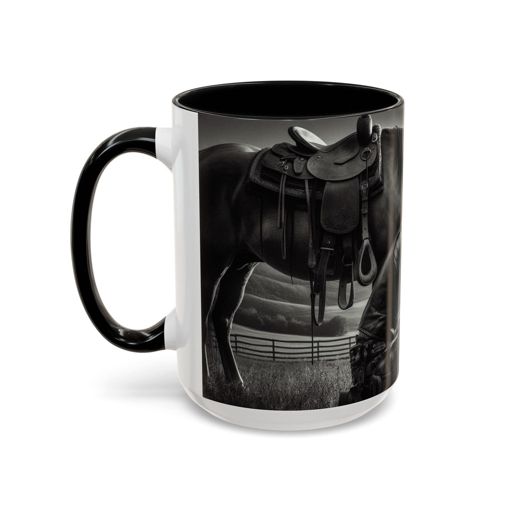Praying Cowboy Inspirational Coffee Mug, Western Theme Mug