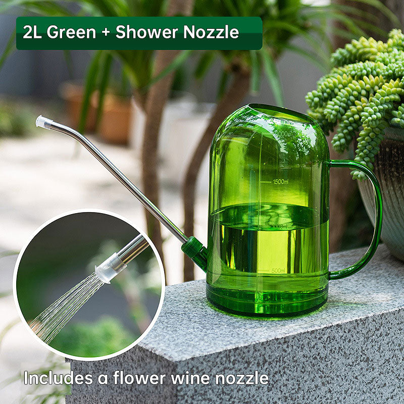 Long-Spout Plastic Garden Watering Can – 1.5L or 2L