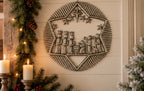 Shining Star Hanging Nativity