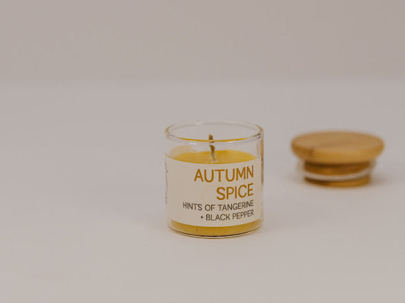 Autumn Spice Beeswax Candle |8 oz — product photo 9