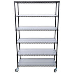 6 Tier Heavy Duty Metal Shelf Wire Shelving Unit